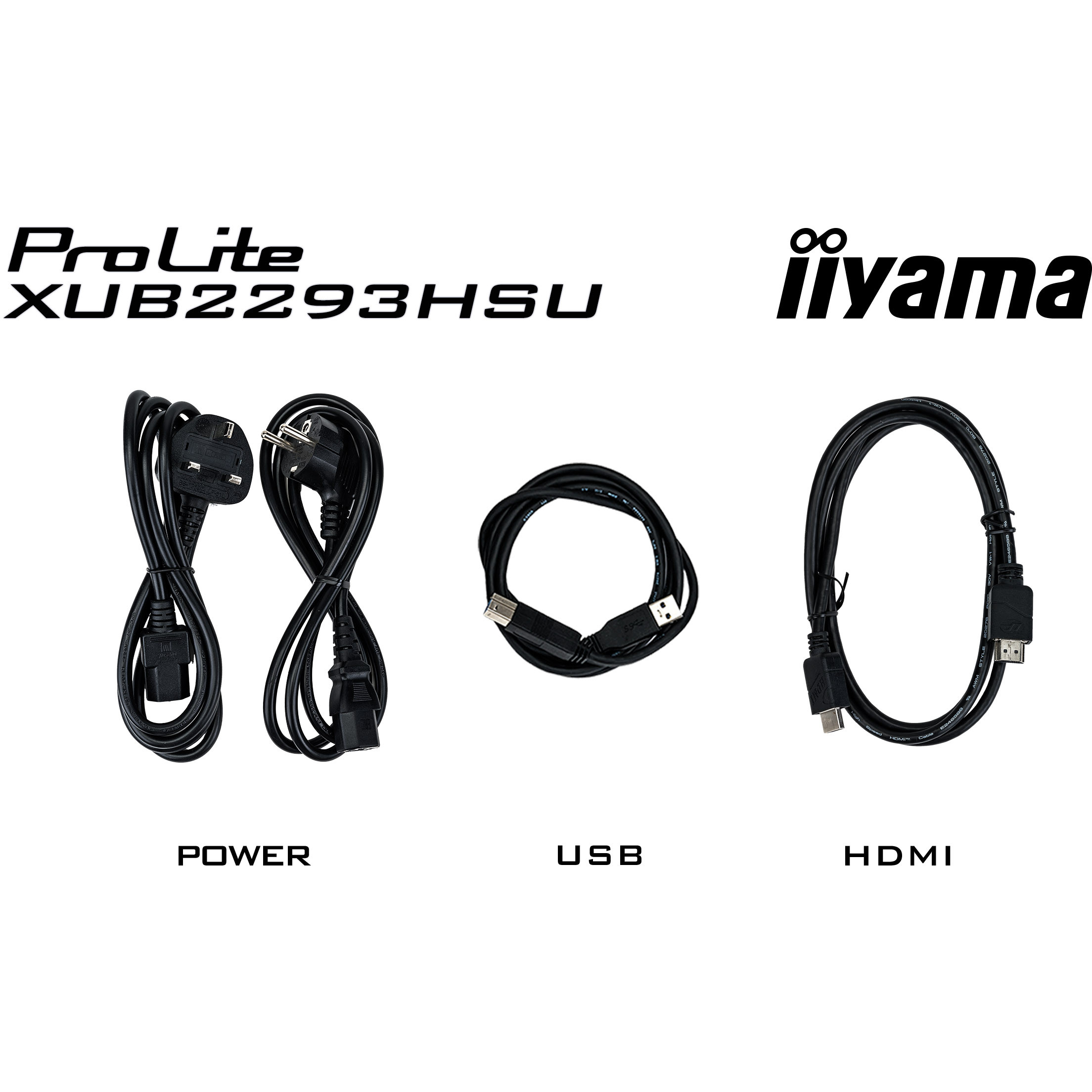 Monitor IIYAMA XUB2293HSU-B7 (21.5", Full HD, IPS, 100Hz, HDMI/DP, USB 2.0)-6