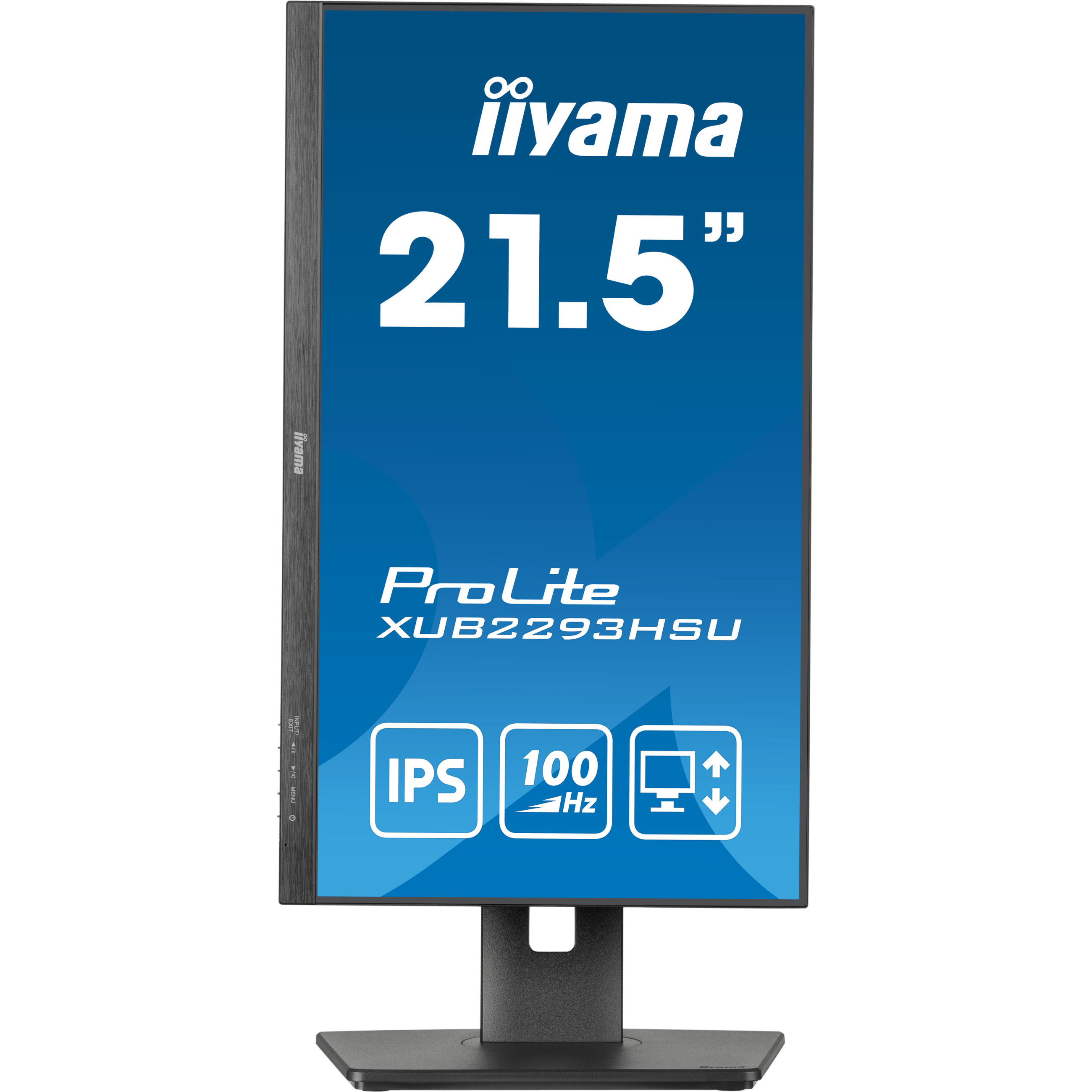 Monitor IIYAMA XUB2293HSU-B7 (21.5", Full HD, IPS, 100Hz, HDMI/DP, USB 2.0)-7
