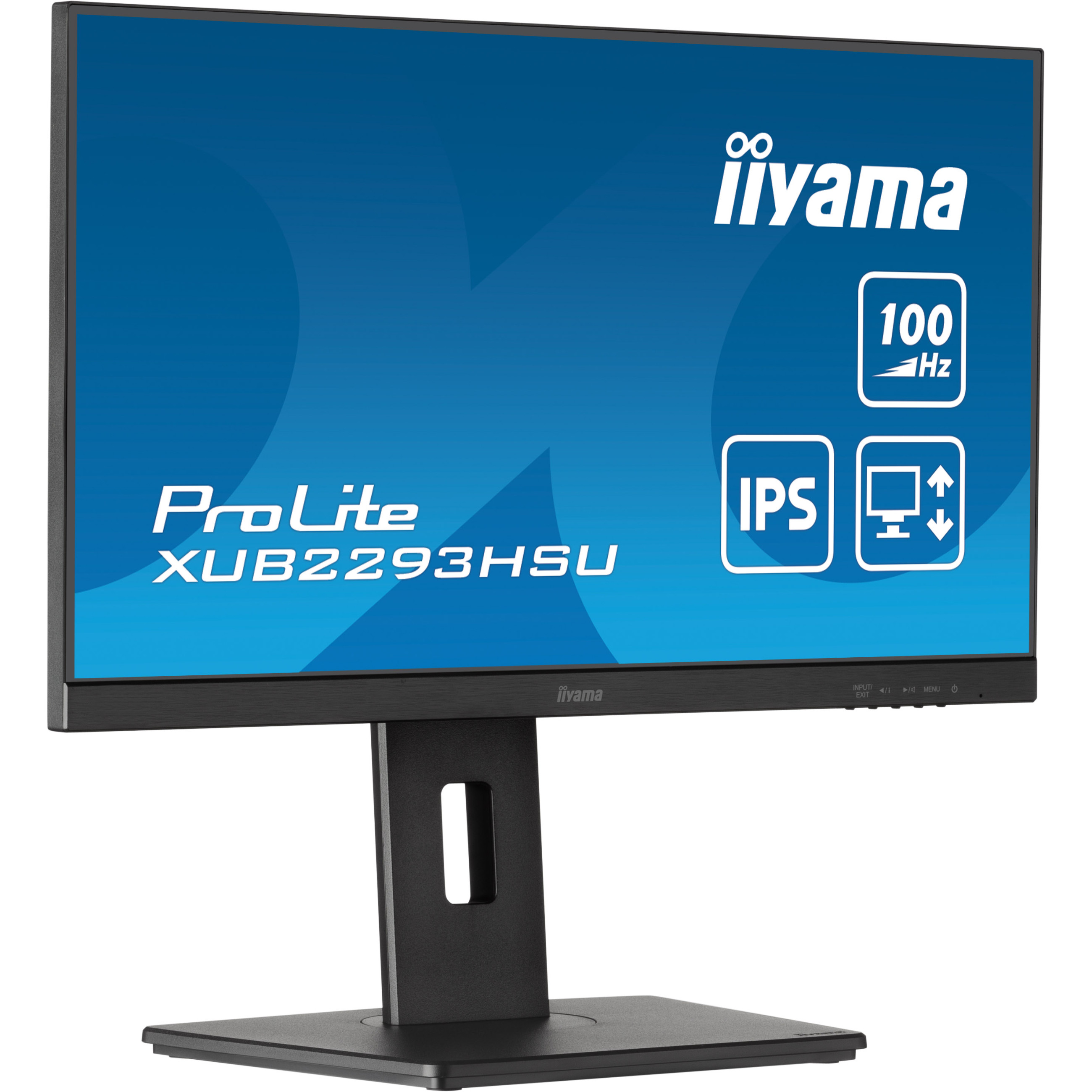 Monitor IIYAMA XUB2293HSU-B7 (21.5", Full HD, IPS, 100Hz, HDMI/DP, USB 2.0)-8