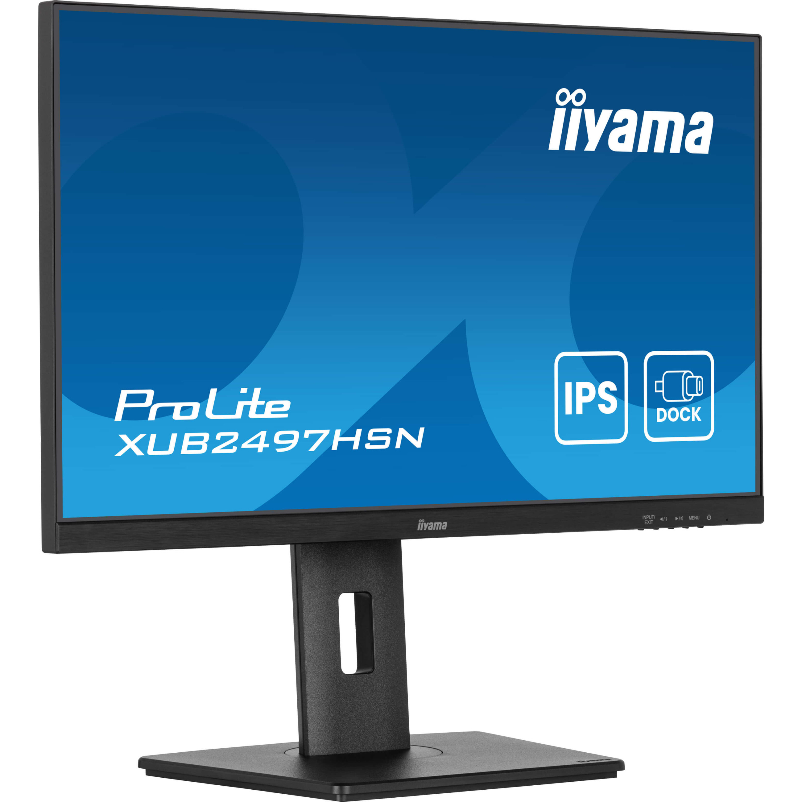 Monitor IIYAMA XUB2497HSN-B2 (24'', Full HD, IPS, 100Hz, 1 ms, HDMI/DP/USB-C)-2