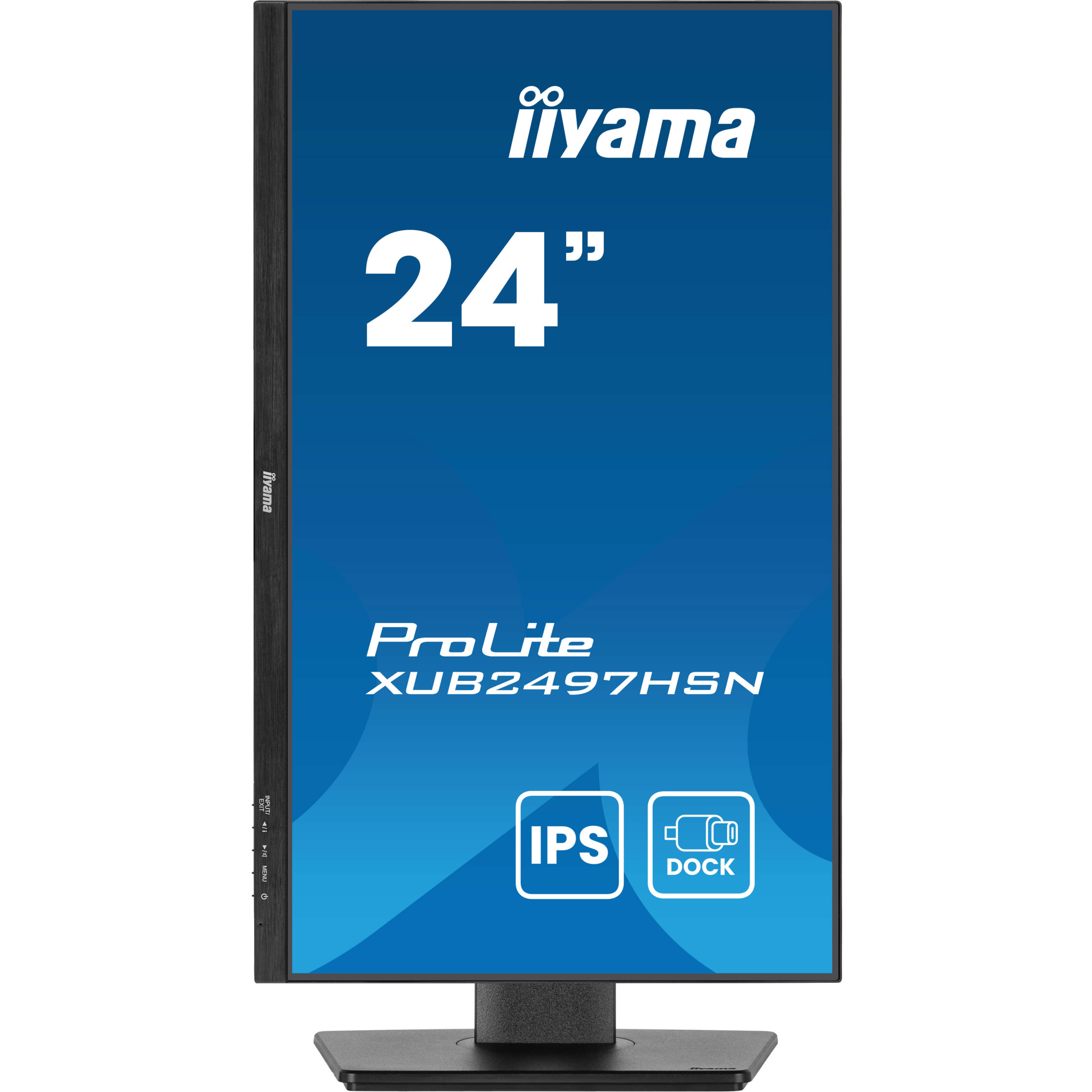 Monitor IIYAMA XUB2497HSN-B2 (24'', Full HD, IPS, 100Hz, 1 ms, HDMI/DP/USB-C)-9