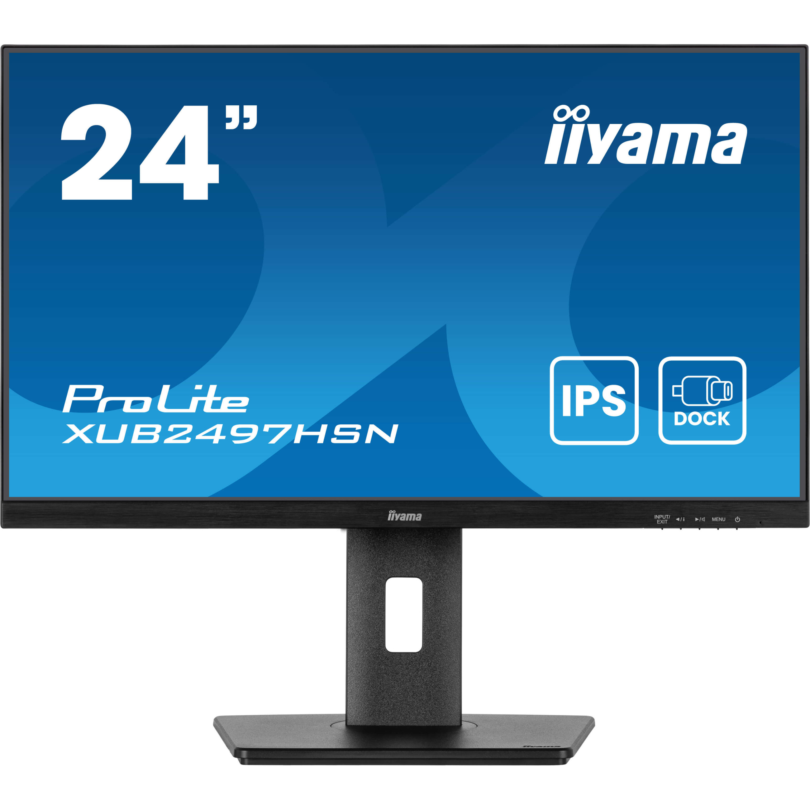 Monitor IIYAMA XUB2497HSN-B2 (24'', Full HD, IPS, 100Hz, 1 ms, HDMI/DP/USB-C)-10