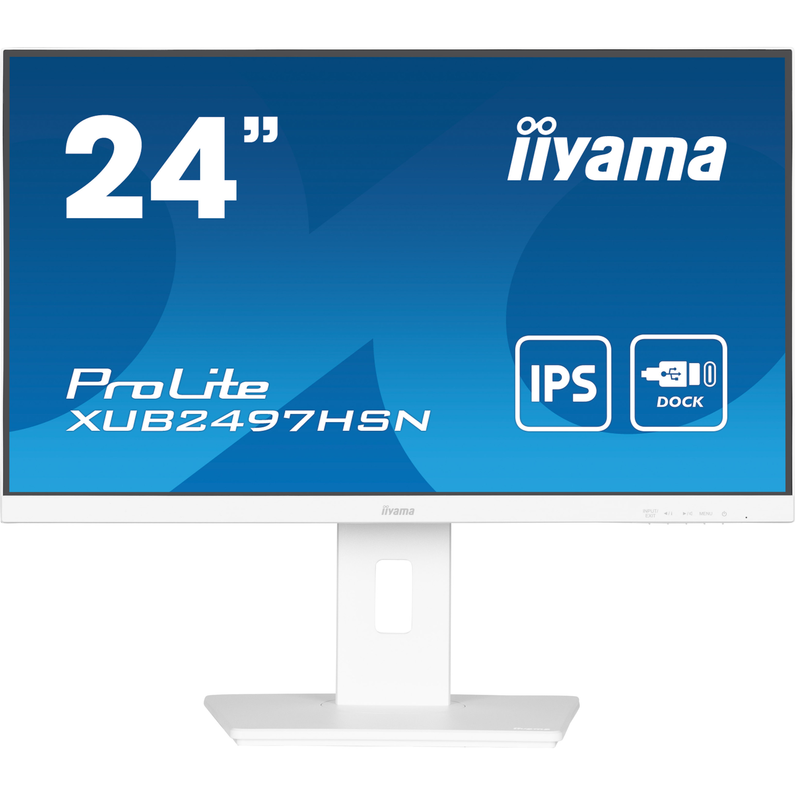 Monitor IIYAMA ProLite XUB2497HSN-W2 (24'', 1920x1080, IPS, 100 Hz, HDMI/DP/USB-C)-2