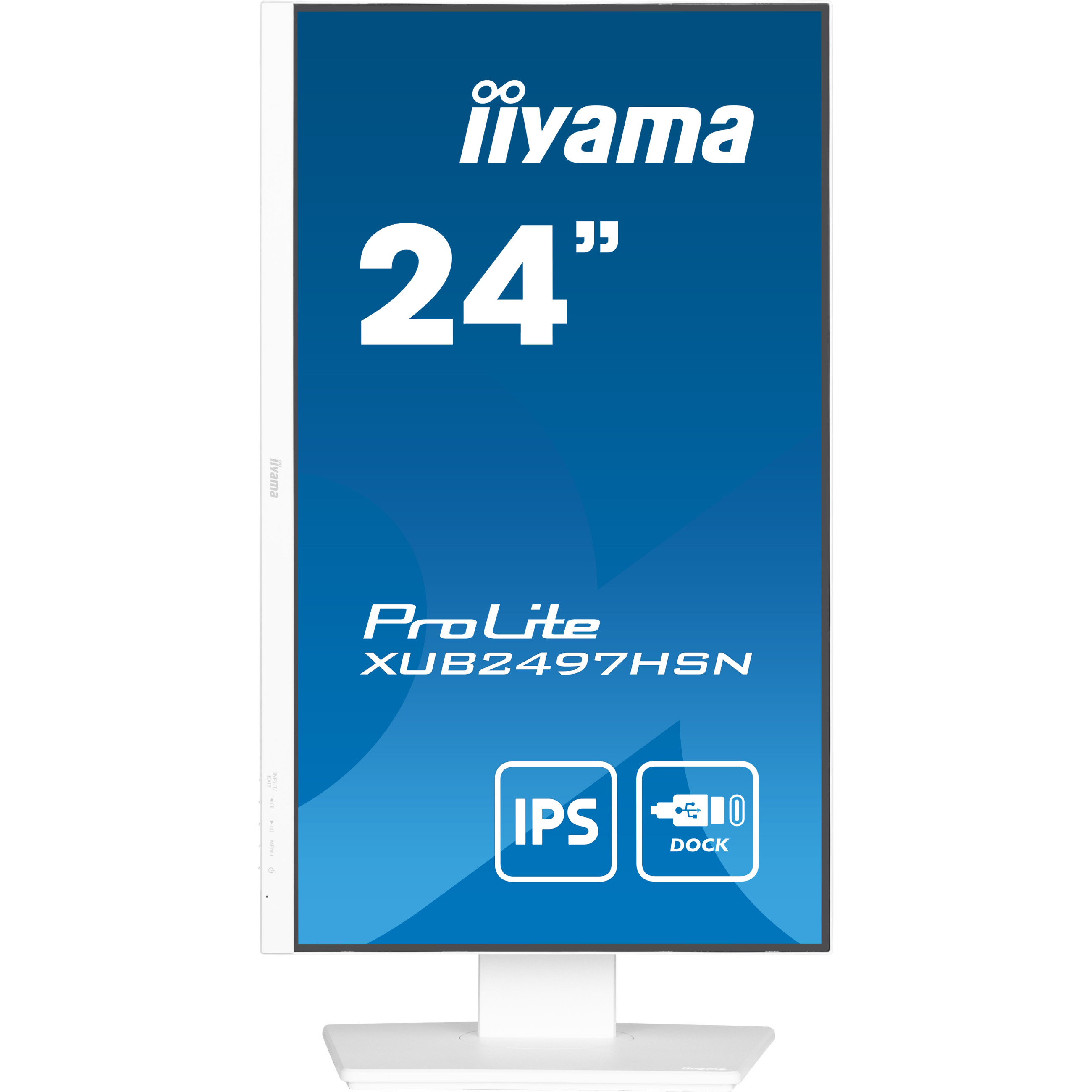Monitor IIYAMA ProLite XUB2497HSN-W2 (24'', 1920x1080, IPS, 100 Hz, HDMI/DP/USB-C)-7