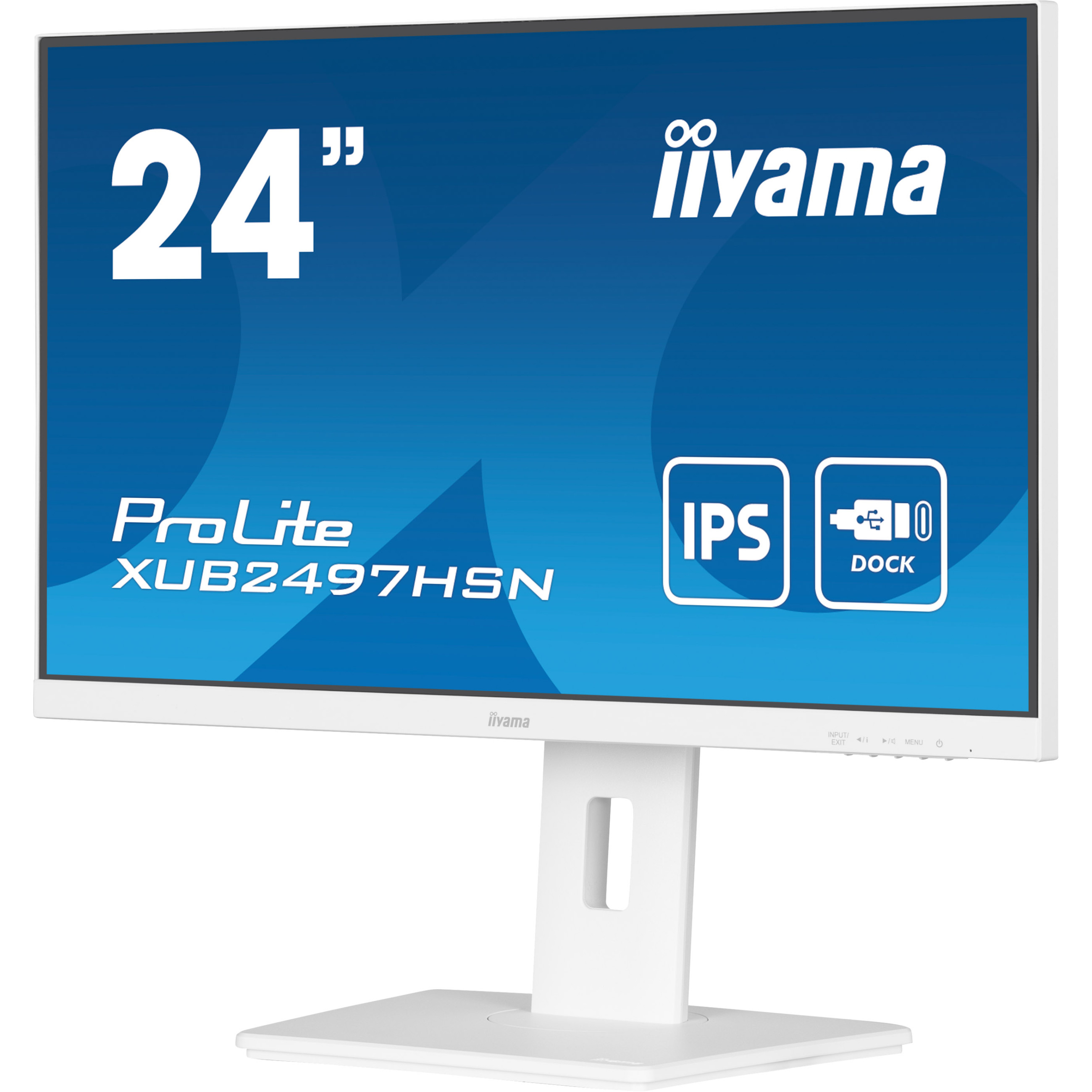 Monitor IIYAMA ProLite XUB2497HSN-W2 (24'', 1920x1080, IPS, 100 Hz, HDMI/DP/USB-C)-10