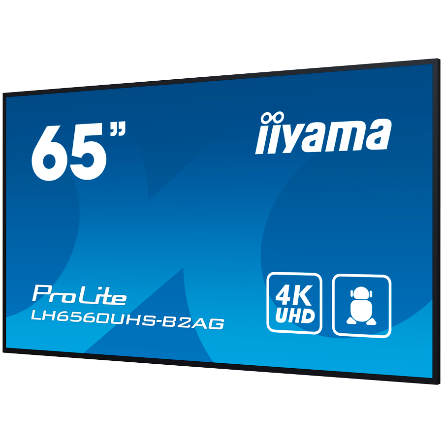 TV IIYAMA LH6560UHS-B2AG (65", UHD, LED, HDMI/USB, 24/7 radno vrijeme)-17
