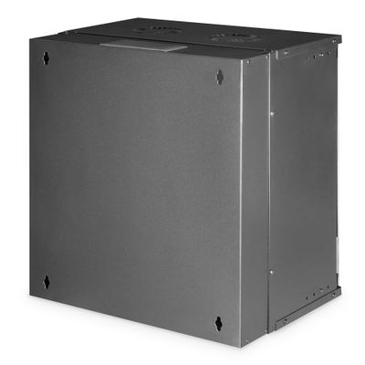 Rack Digitus SOHO PRO Series - 12U (čelična konstrukcija, nosivost do 60 kg, montaža na zid, zaključavanje staklenih vrata, ugrađeni ventilacijski sustav)-1