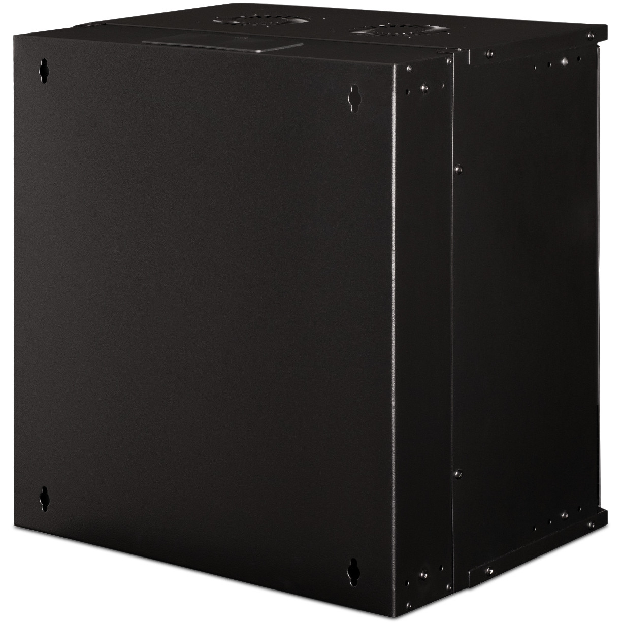 Rack Digitus SOHO PRO Series - 12U (čelična konstrukcija, nosivost do 60 kg, montaža na zid, zaključavanje staklenih vrata, ugrađeni ventilacijski sustav)-11
