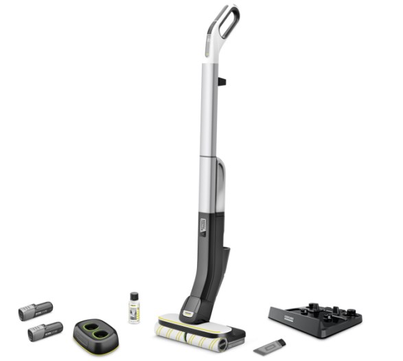 Kärcher FC 4-4 Stick vacuum Battery Dry&wet Bagless Black, Grey 2.5 Ah-6
