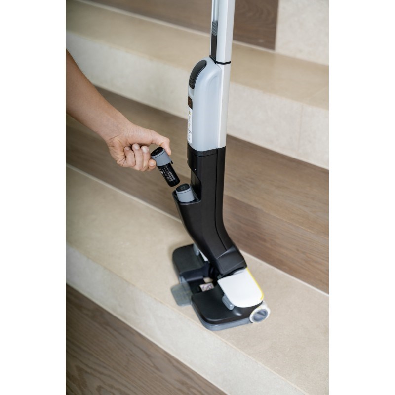 Kärcher FC 4-4 Stick vacuum Battery Dry&wet Bagless Black, Grey 2.5 Ah-13