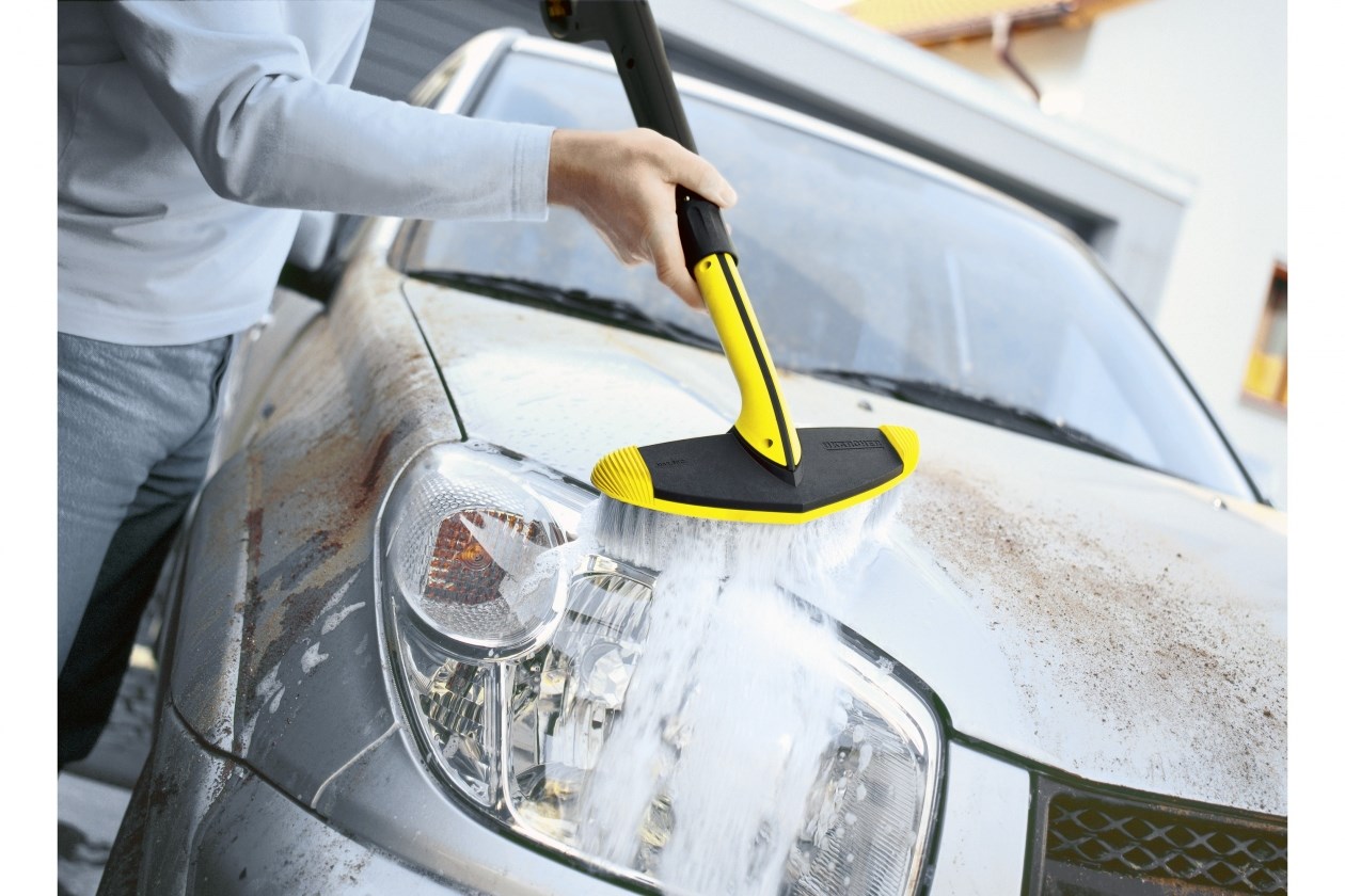 Pribor KARCHER WB 60 (boja crna, žuta, materijal guma, širina 270 mm, dubina 261 mm, visina 177 mm, radna širina 24.8 cm, težina 300 g)-2