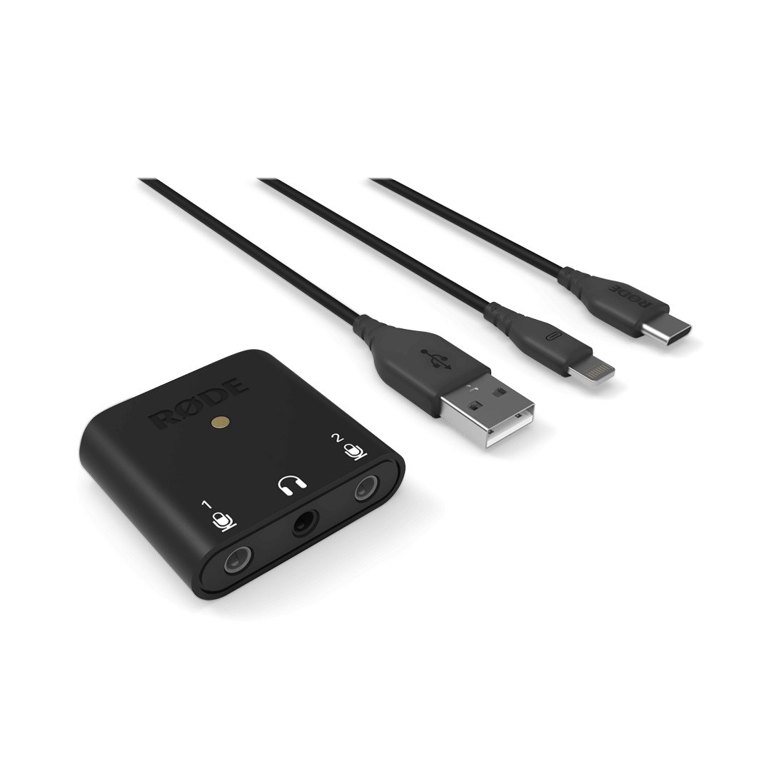 RØDE AI-Micro Audio interface Two-channel 24 bit 48 kHz Black-1