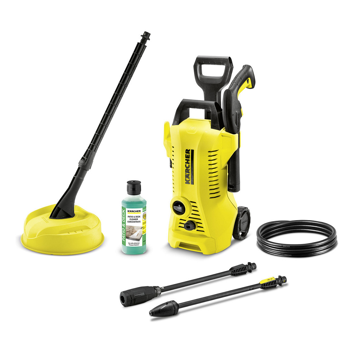Visokotlačni perač KARCHER K 2 POWER CONTROL HOME (Električni, 360 l/h, crna, žuta)