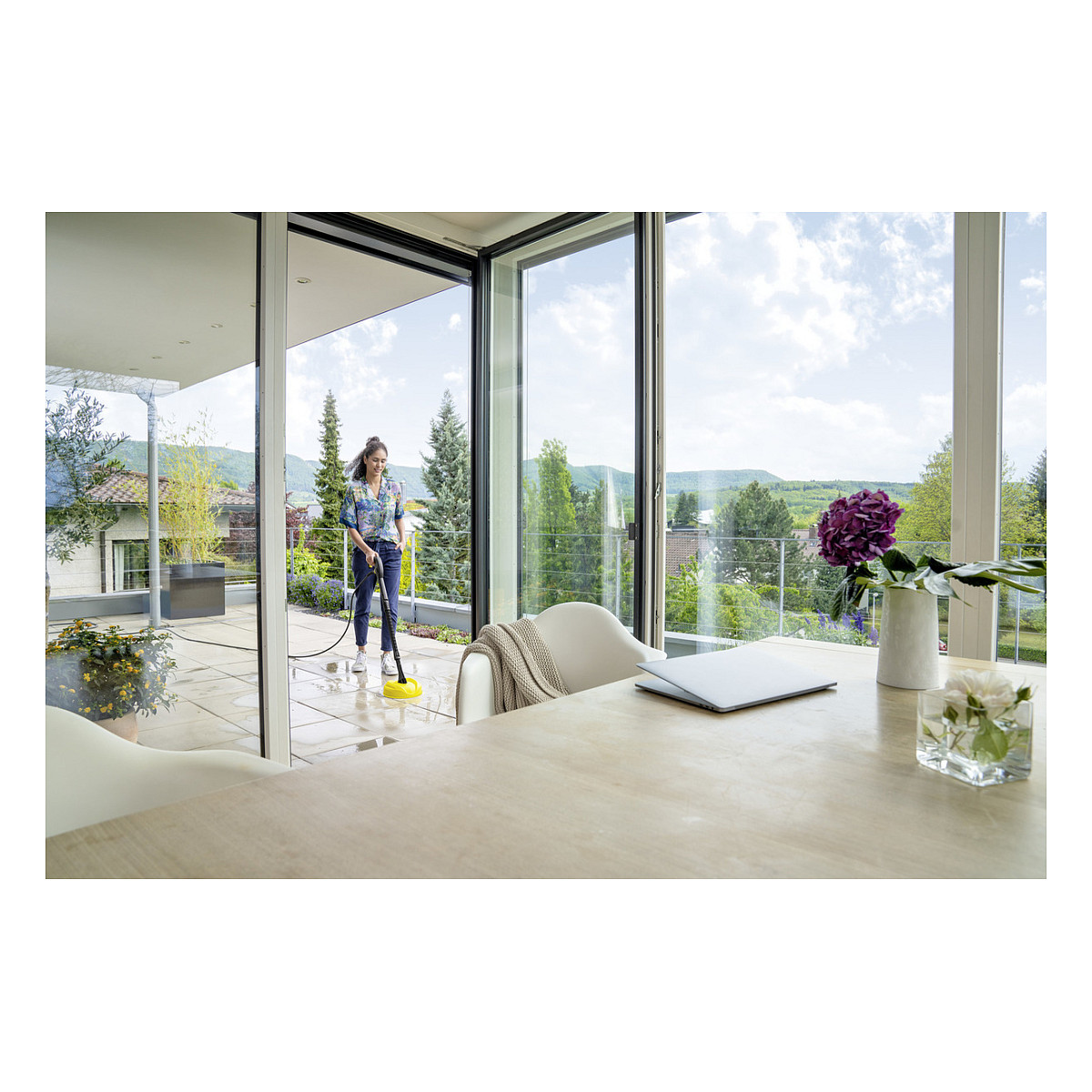 Visokotlačni perač KARCHER K 2 POWER CONTROL HOME (Električni, 360 l/h, crna, žuta)-1
