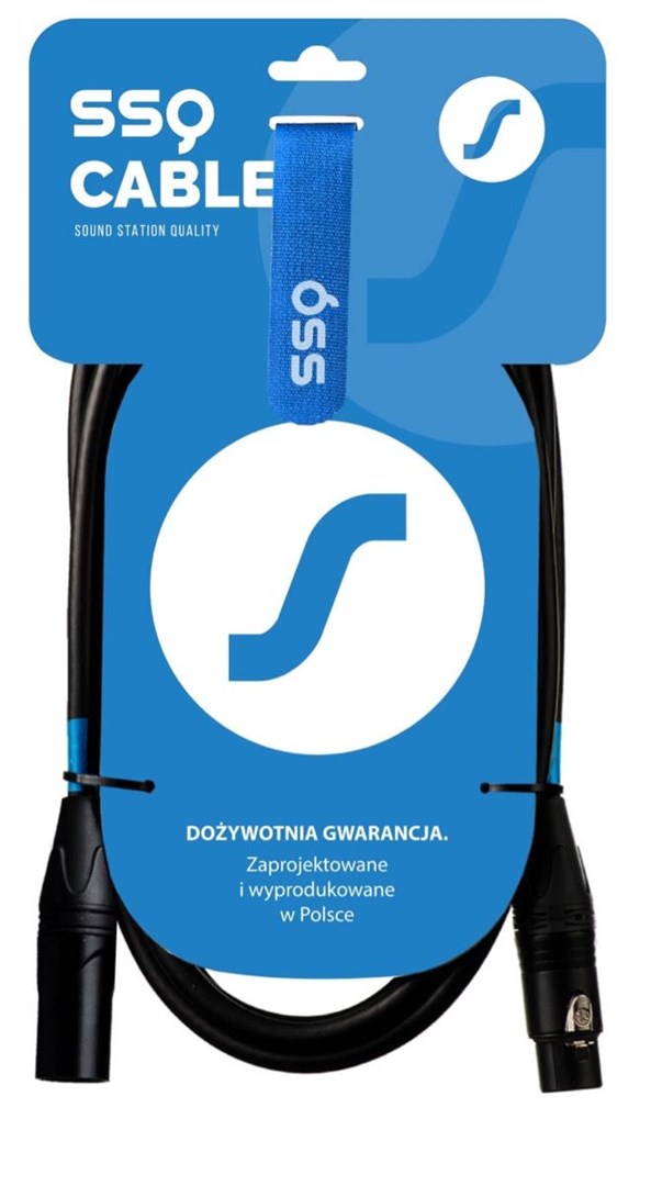 SSQ XX7 XLR (M) na XLR (Ž) kabel, 7m-1