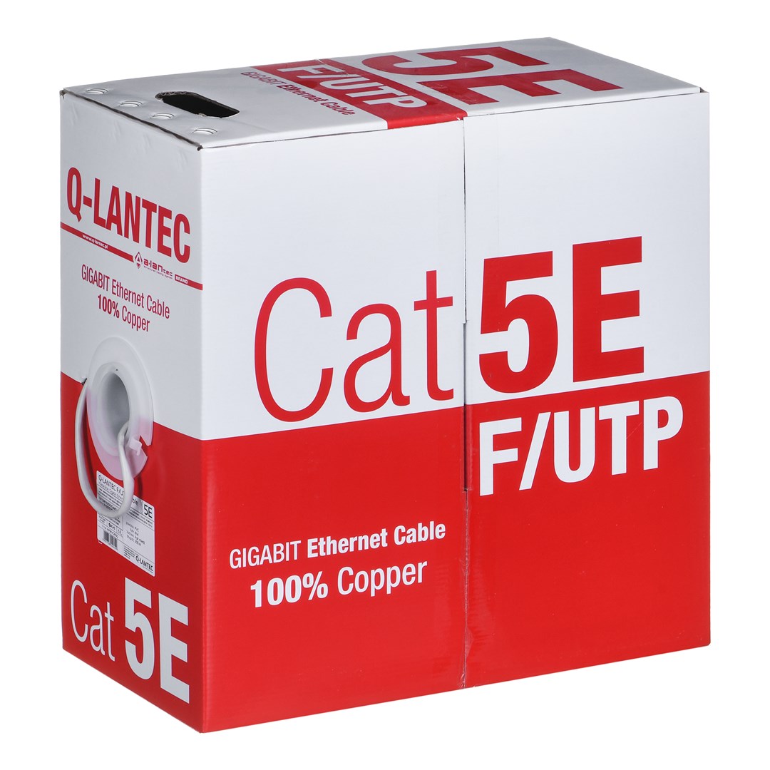 Mrežni kabel Alantec KIF5PVC305Q sivi 305 m Cat5e F/UTP (FTP)-1