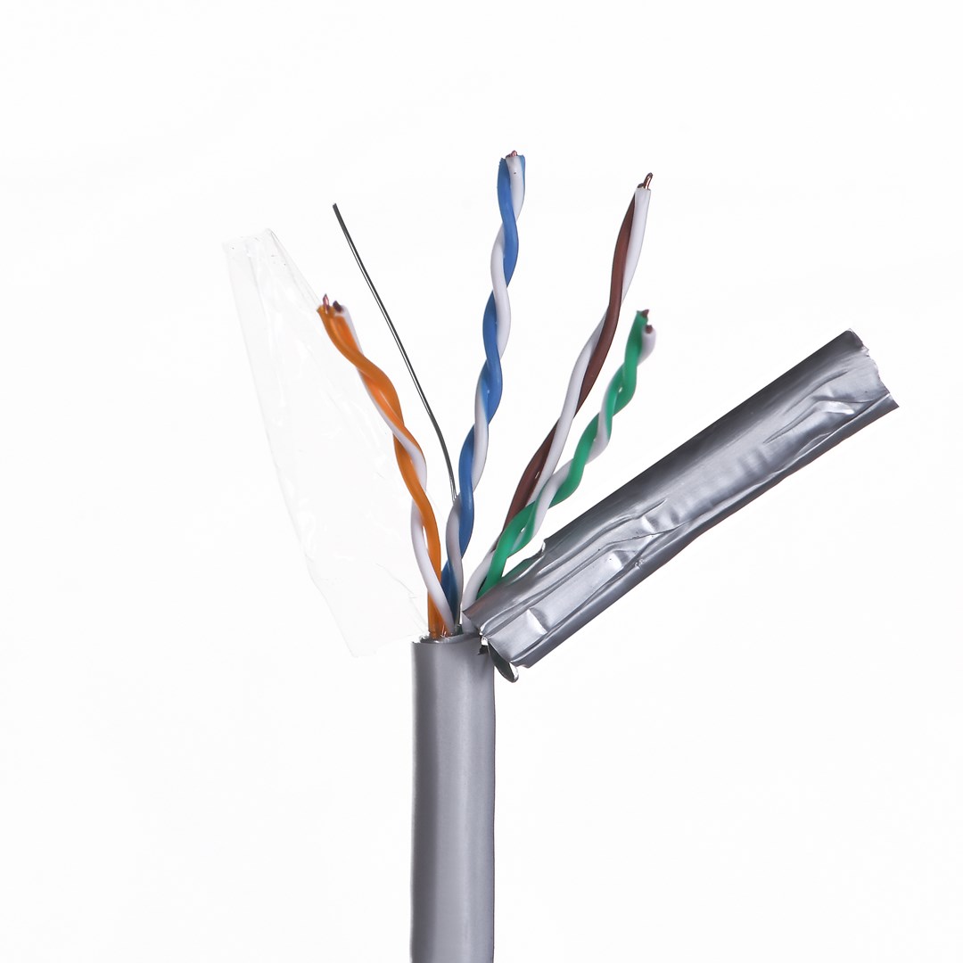 Mrežni kabel Alantec KIF5PVC305Q sivi 305 m Cat5e F/UTP (FTP)-0