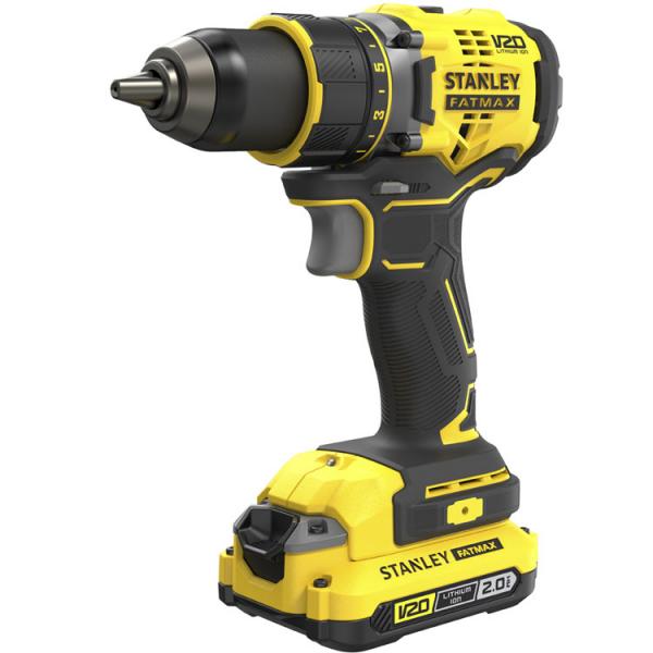 Akumulatorska bušilica STANLEY FMCD720D2K Fatmax V20 18 V 2,0 Ah-1