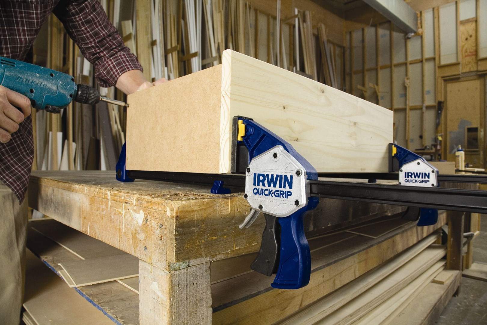 Jednoručna stega IRWIN QUICK-GRIP XP, 600 mm-6