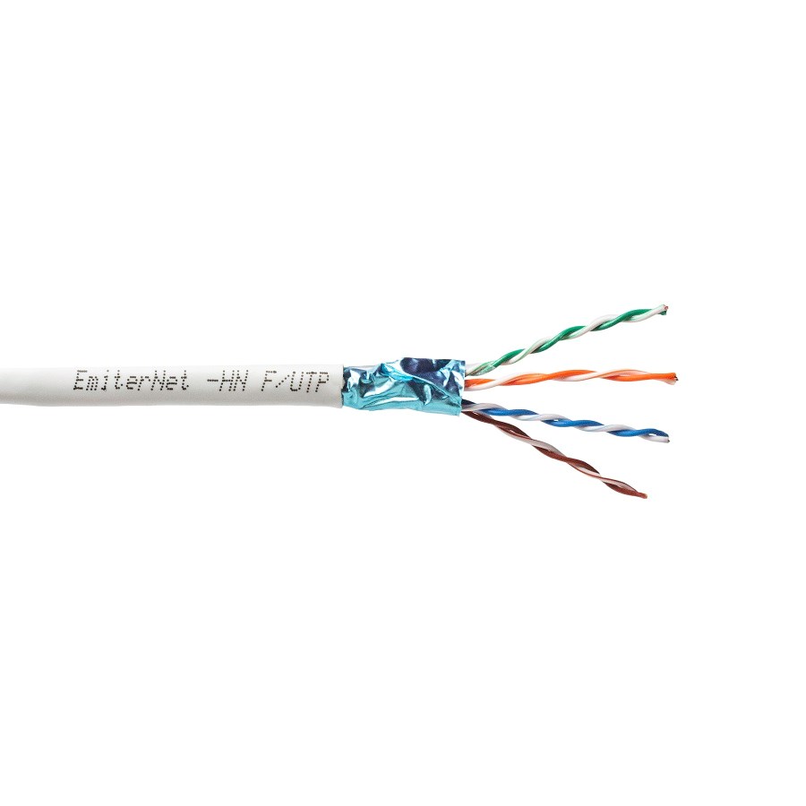 Mrežni Kabel EMITTER, F/UTP Cat.5e 350MHz, 4x2x24 AWG (PVC, siva)-1