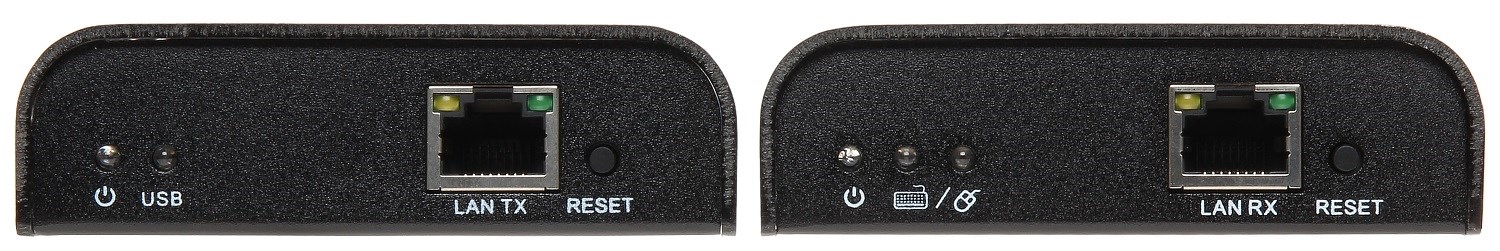 Extender HDMI/RJ45/USB LENKENG HDMI+USB-EX-100 (Crna, 3x USB 2.0, HDMI, RJ45)-1
