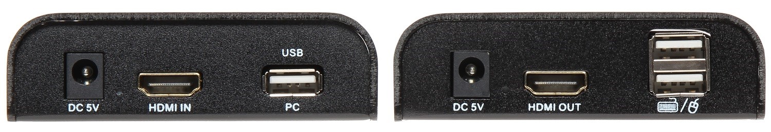 Extender HDMI/RJ45/USB LENKENG HDMI+USB-EX-100 (Crna, 3x USB 2.0, HDMI, RJ45)-2