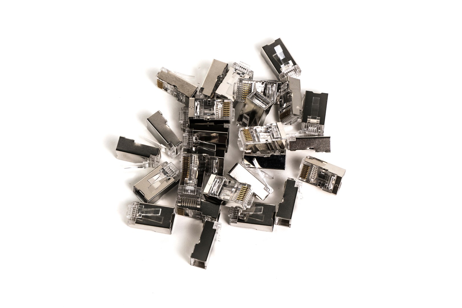 RJ45 konektori DIGITUS X-ML-6F-EZ, Cat.6, oklopljeni, prolazni, 100 komada-0