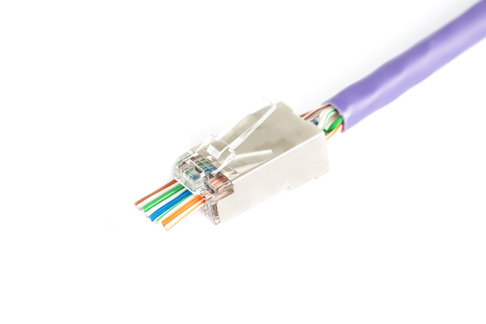 RJ45 konektori DIGITUS X-ML-6F-EZ, Cat.6, oklopljeni, prolazni, 100 komada-3
