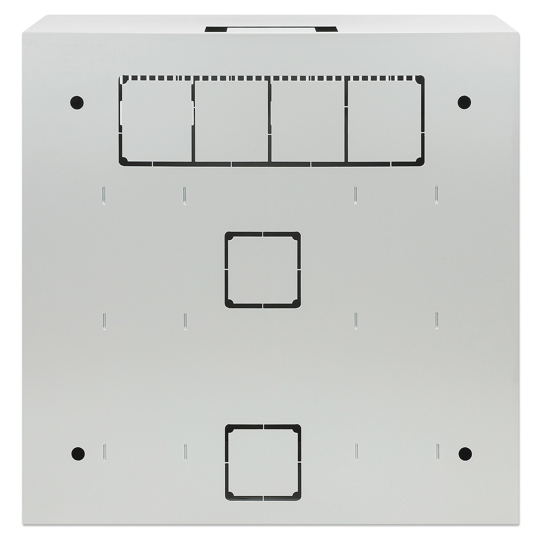 Zidni mrežni ormar INTELLINET Low Profile (4U+2U, 19", Sivi)-3