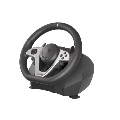 Volan s pedale GENESIS SEABORG 400 (kompatibilan s Nintendo Switch, PC, PlayStation 4, Playstation 3, Xbox 360, Xbox One, USB, crna)-1