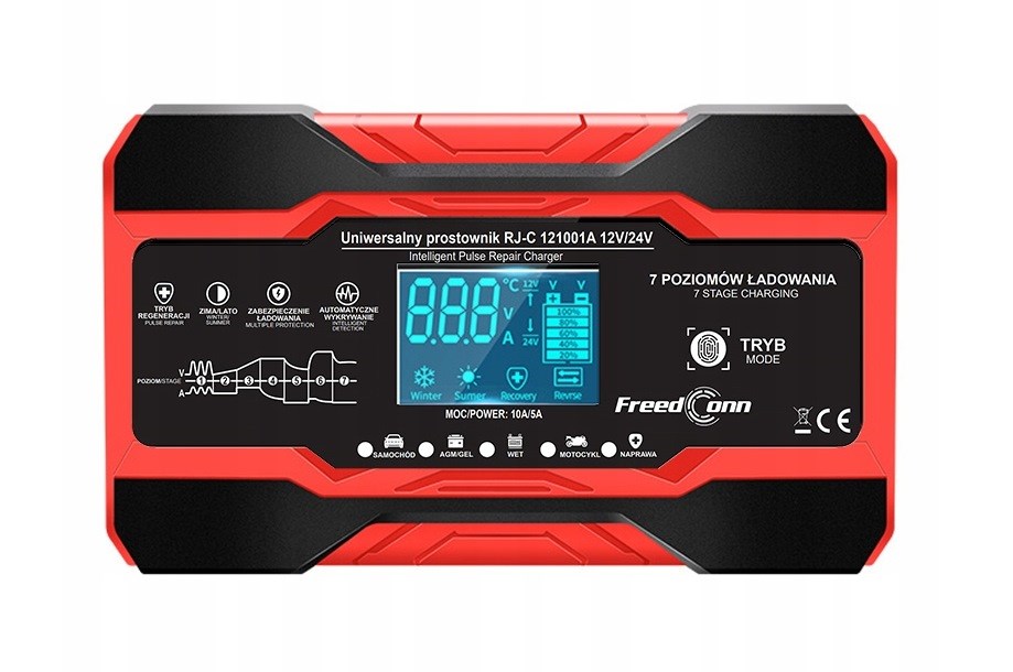 Punjač baterije FREEDCONN RJ-C 121001A (12V, 10A /24V 5A)-3