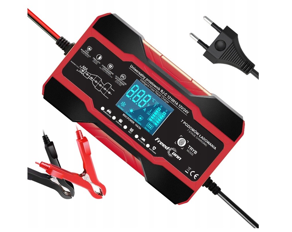Punjač baterije FREEDCONN RJ-C 121001A (12V, 10A /24V 5A)-5