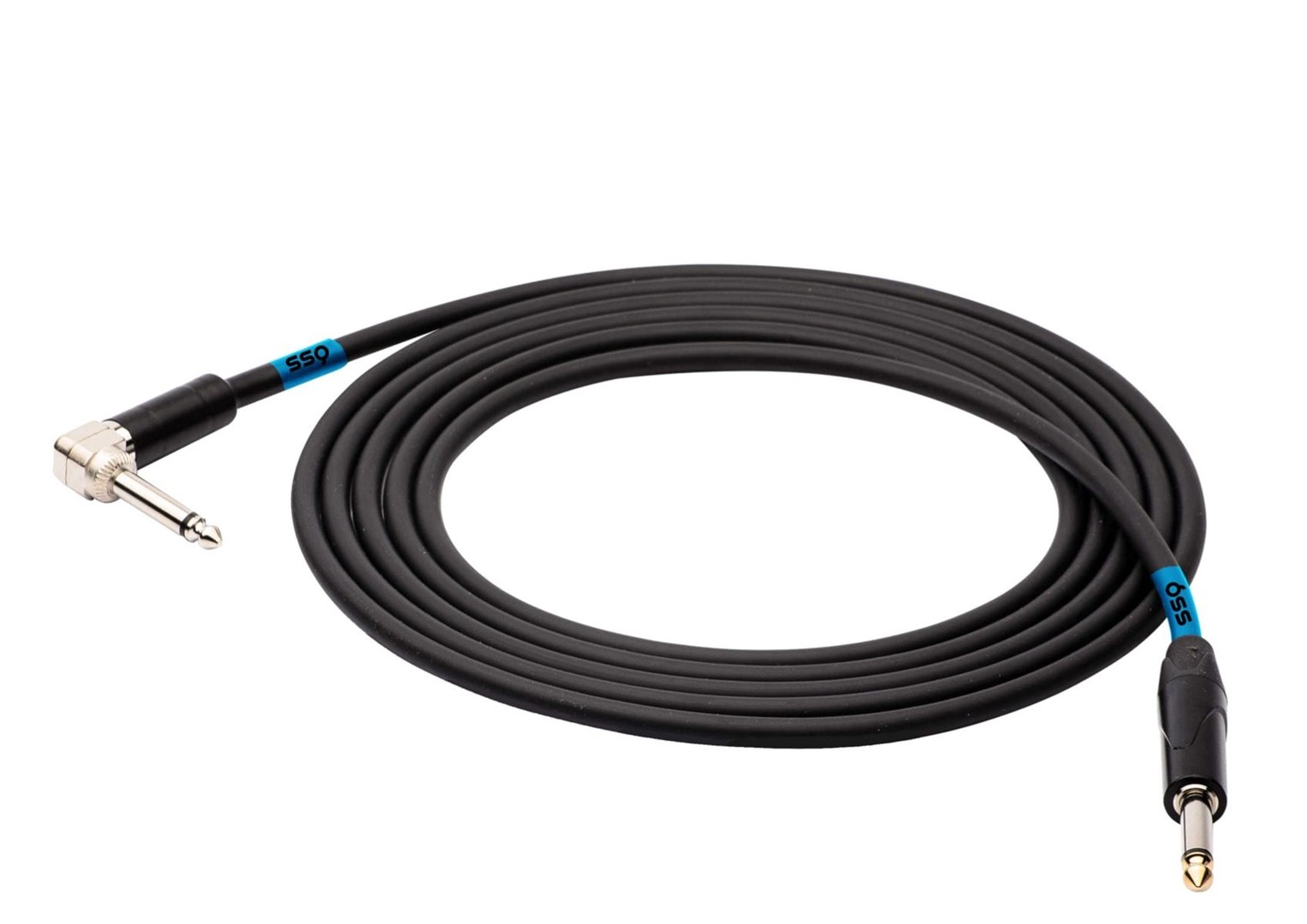 SSQ JMPJMK4 instrumentalni kabel 6.3mm Mono Jack na 6.3mm Mono Jack kutni, 4m-1