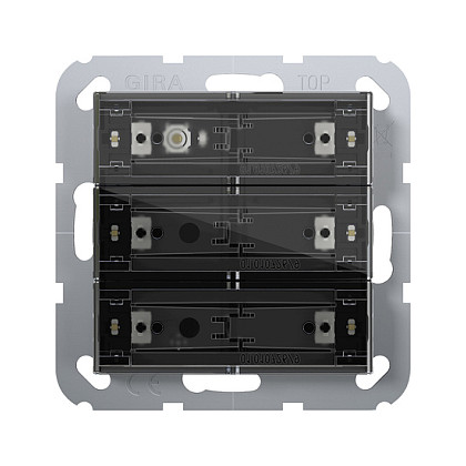 Senzor gumba GIRA Comfort 4 3x KNX System 55 504300