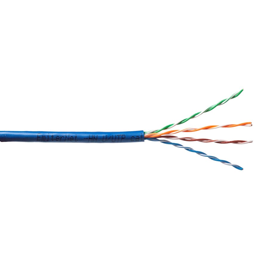 EMITER UTP (U/UTP) Cat.5e kabel, 4x2x24AWG, PVC, Plava-0