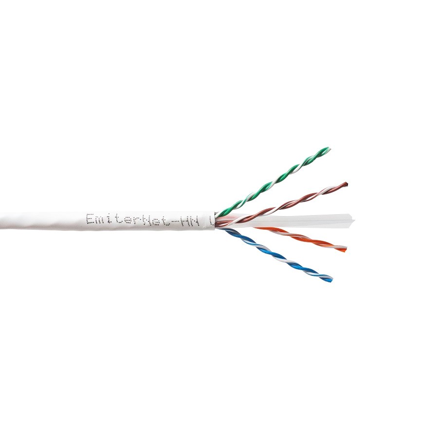 Kabel EMITERNET UTP Cat.6 (U/UTP, 450MHz, 4x2x23AWG, LS0H)-0