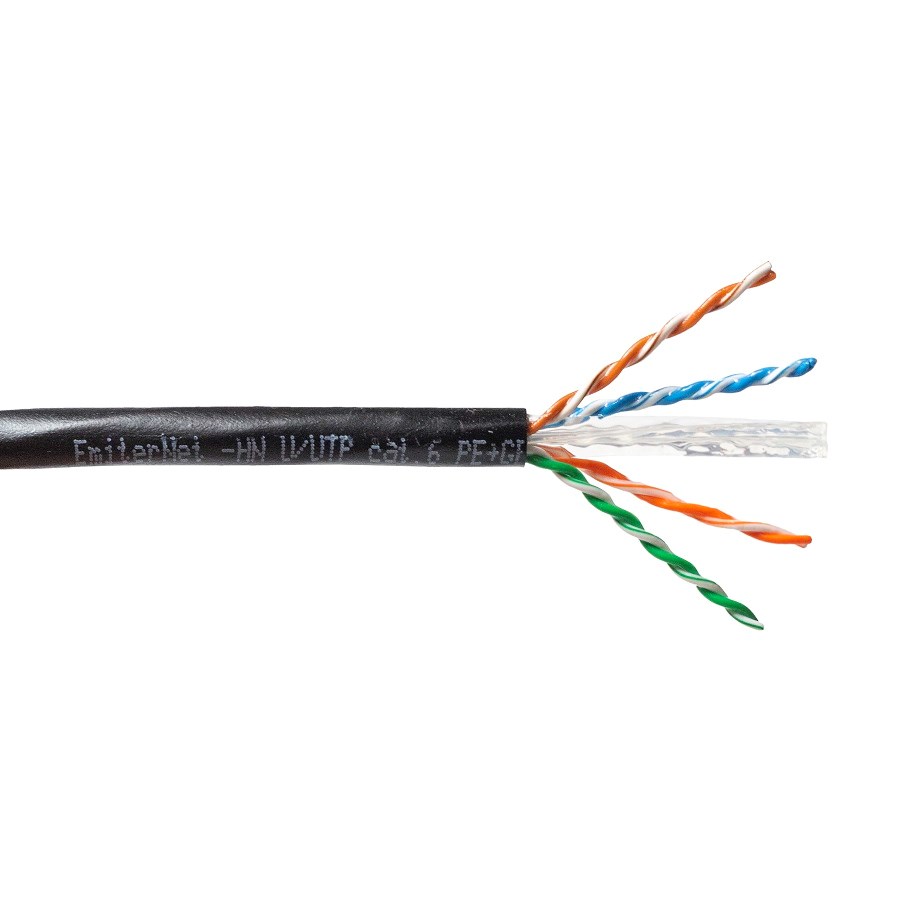EMITERNET vanjski U/UTP Cat.6 kabel, gel punjenje, 4x2x0.57, PE+GEL-0