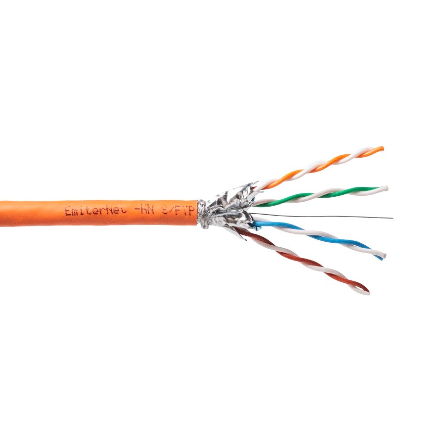 Kabel EMITERNET SFTP Cat.7 (S/FTP, 1000MHz, 4x2x23AWG, LSZH-FR)-0