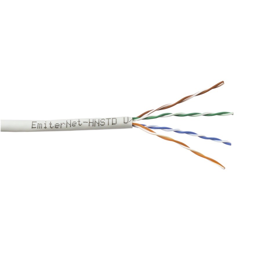 Kabel EMITERNET UTP Cat.5e (U/UTP, 350MHz) sivi-0