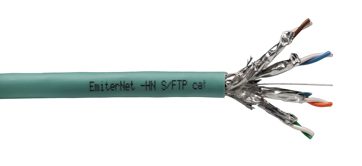 EMITER S/FTP Cat.7 1000MHz B2ca LSZH-FR kabel, 4x2x23AWG žica-0