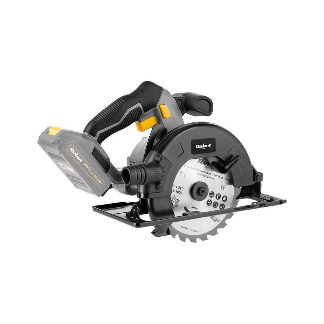 Akumulatorska kružna pila REBEL RB-1001 (20V, bez baterije)-1