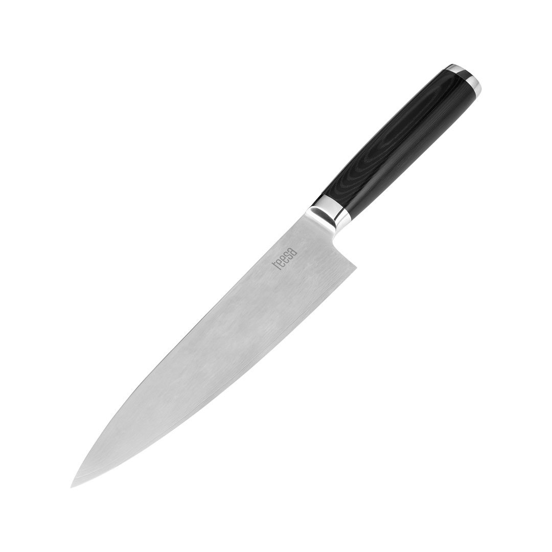 Kuhinjski nož TEESA TSA0152 (Damask čelik, 33.5 cm)-1