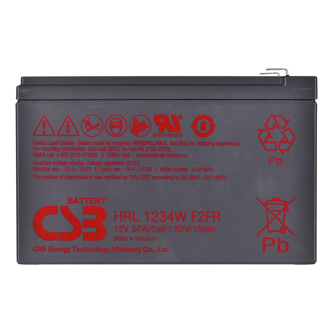 Baterija CSB HRL1234WF2FR (12V, 9Ah)-1