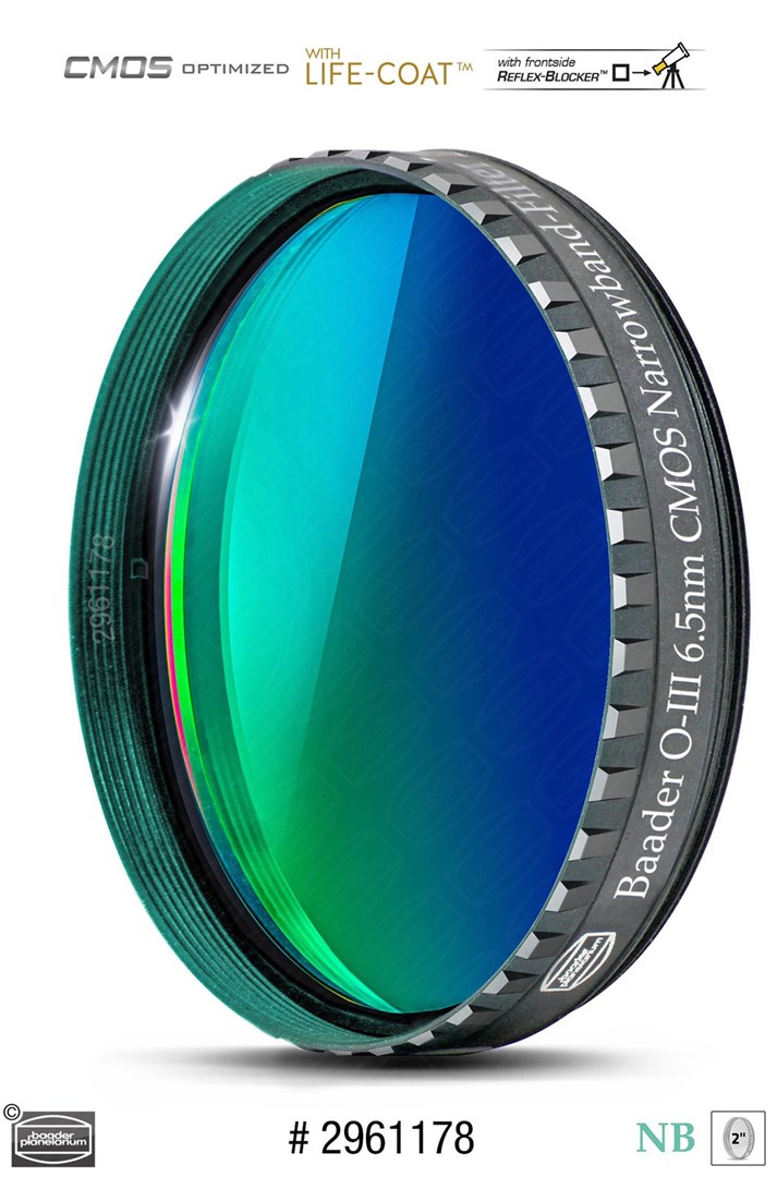 Filter Baader Planetarium O-III 2" (6.5nm, CMOS)