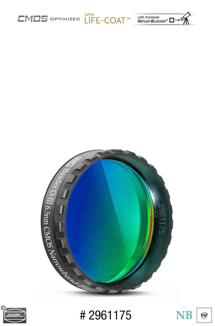 Filter Baader Planetarium O-III 1.25' (6.5nm, CMOS)
