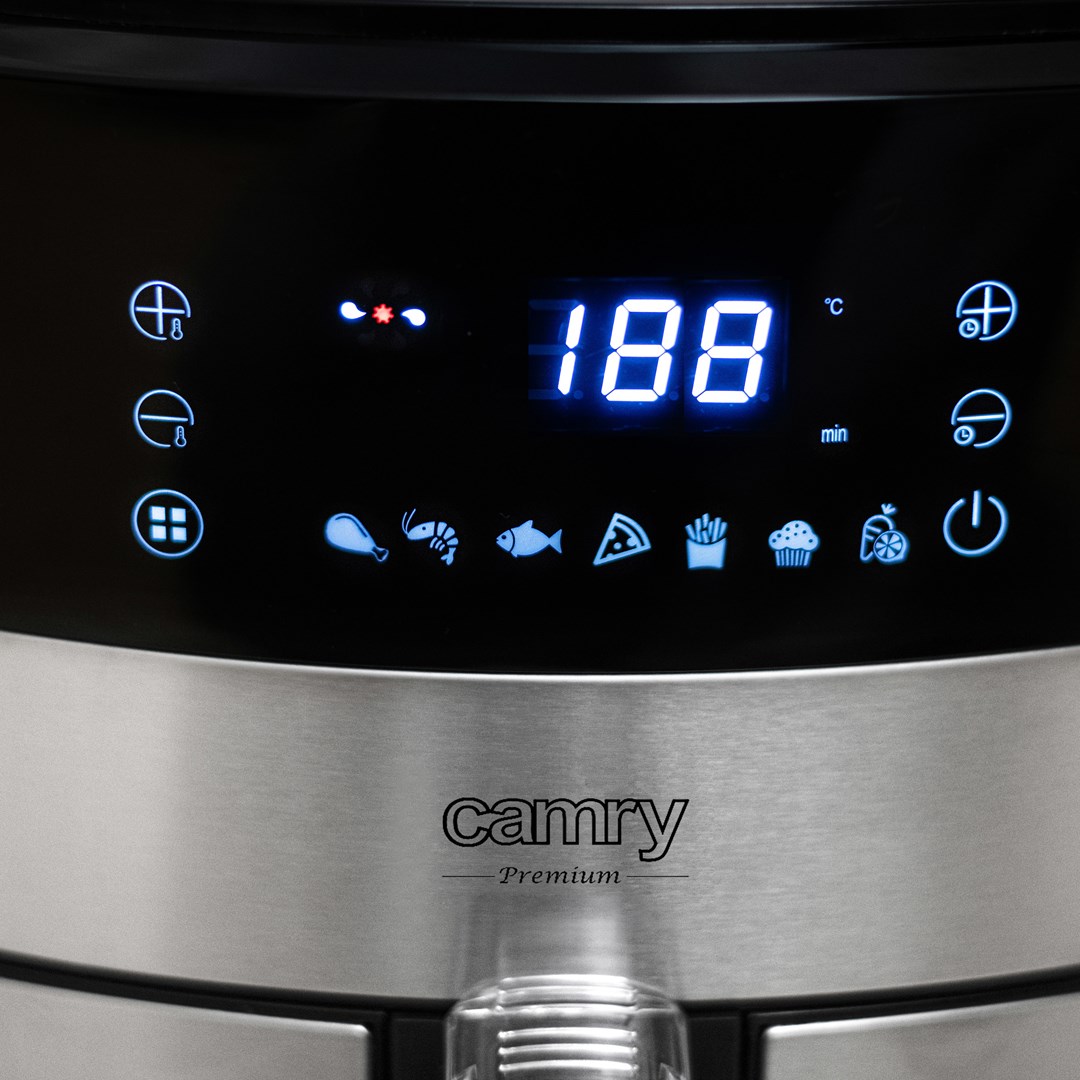 Friteza na vrući zrak CAMRY CR 6311 (kapacitet 5 litara, raspon temperature 80-200 °C, snaga 1700 W)-8