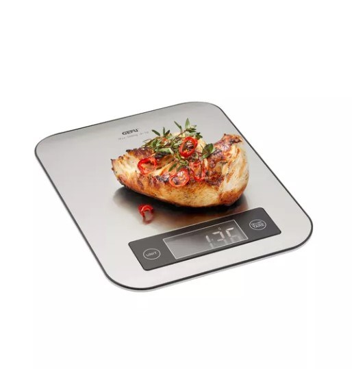 Digitalna kuhinjska vaga GEFU SCORE G-21930 (do 5 kg, crna boja)