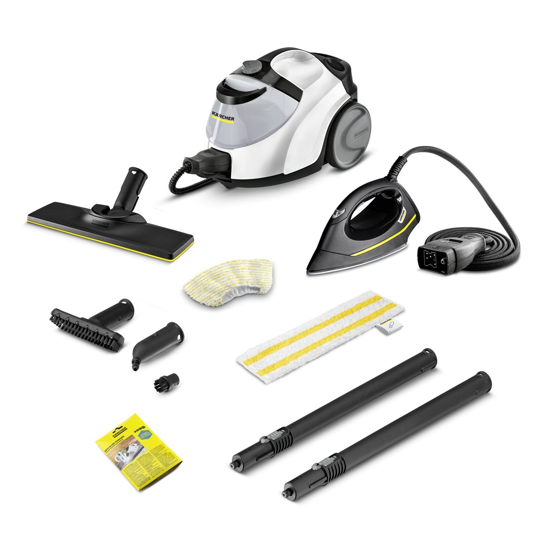Kärcher SC 5 EasyFix IRON Cylinder steam cleaner 1.5 L 2250 W Black, White-0