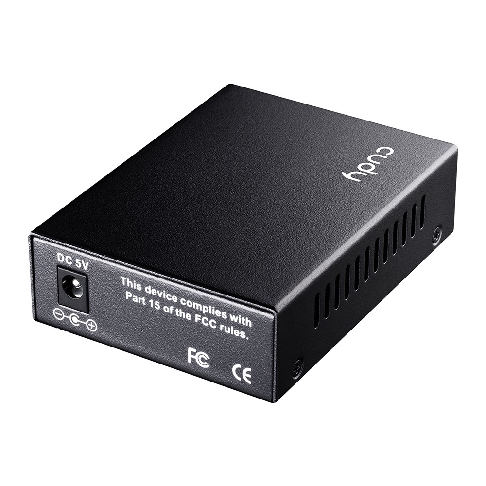Media Converter CUDY MC100GSB-40A (1000 Mbit/s, Gigabit Ethernet, SC, crna boja)-1