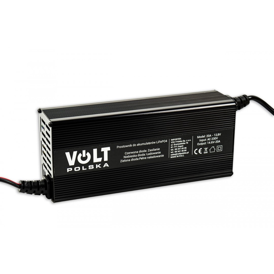Punjač baterija 12V LiFePO4 20A (20A, 12V)-0